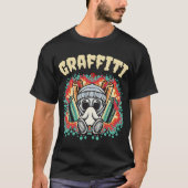 ROGUE SKULL GRAFFITI TATTOO ART T-Shirt (Vorderseite)
