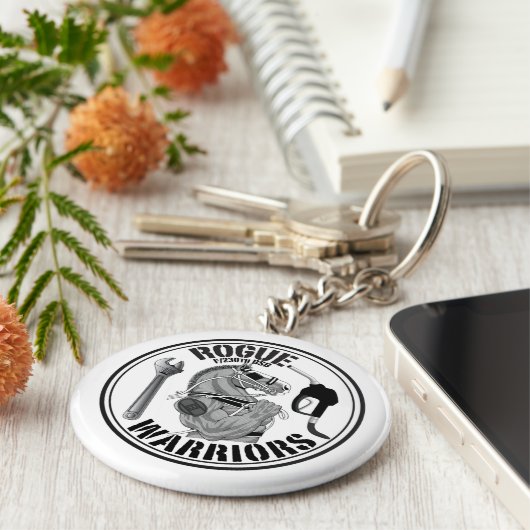 Rogue Warrior B&W Schlüsselanhänger (Seite)