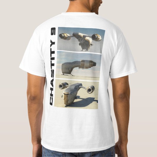 Rogue Warrior Chastity 9 Basic-T - Shirt (Rückseite)