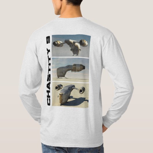 Rogue Warrior Chastity 9 Langschläfer T-Shirt (Rückseite)