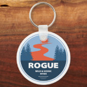 Rogue Wild And Scenic River Schlüsselanhänger (Vorderseite)