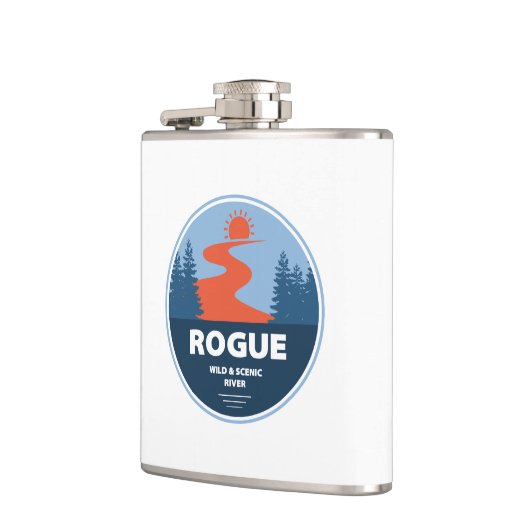 Rogue Wild und Landschaftlicher Fluss Flachmann (Links)