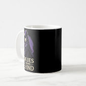 Rogues Do It From Behind Funny Rpg Tabletop Gaming Kaffeetasse (Vorderseite Links)