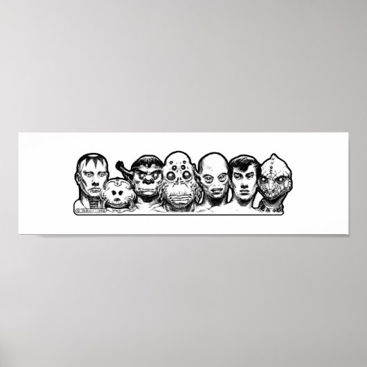 Rogue's Gallery Poster (Vorne)