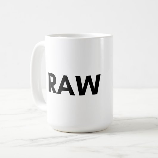 roh kaffeetasse (Vorderseite Links)