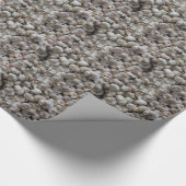 Roh-Knoblauch-Seasoning-Tapete für gesunde Lebensm Geschenkpapier (Ecke)