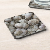 Roh-Knoblauch-Seasoning-Tapete für gesunde Lebensm Untersetzer (Linke Seite)