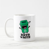 Rohabfall Funny Garbage Trash Puff Kaffeetasse (Links)