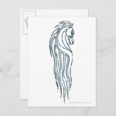 Rohan Kings Hall Banner Postkarte (Vorne/Hinten)