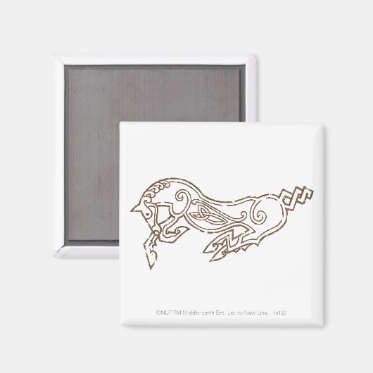 Rohan Symbol Magnet (Vorderseite/Rückseite)