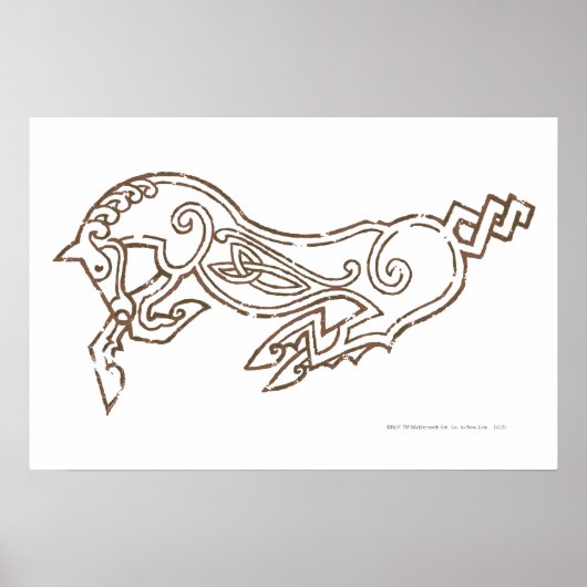 Rohan Symbol Poster (Vorne)