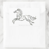 Rohan Symbol Rechteckiger Aufkleber (Tasche)