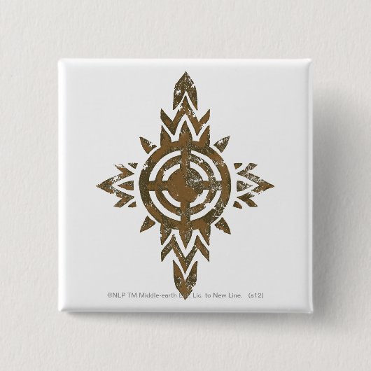 Rohan Wappen Button (Vorderseite)