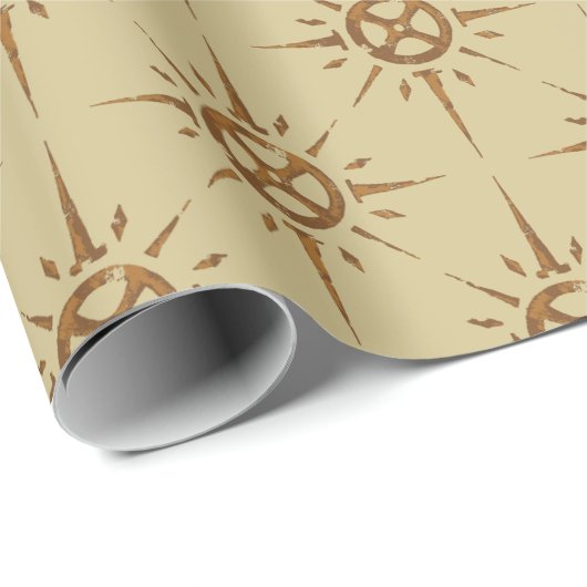 Rohan Wappen Geschenkpapier (Rolleneckpunkt)