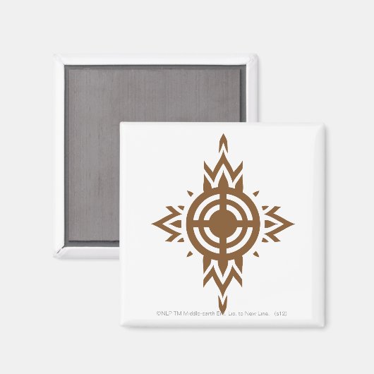 Rohan Wappen Magnet (Vorderseite/Rückseite)