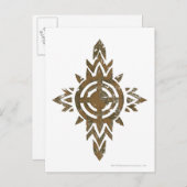 Rohan Wappen Postkarte (Vorne/Hinten)