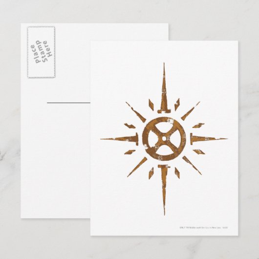 Rohan Wappen Postkarte (Vorne/Hinten)