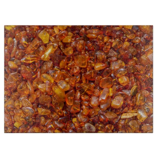 Rohe gelbe Kies Schneidebrett (Vorderseite)