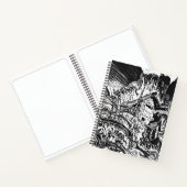 Rohe Gipfel – Kirchner Expressionistisches Notizbu Notizblock (Innenseite)