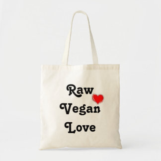 Rohe vegane Liebe-Tasche Tragetasche