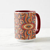 Rohe Wirbel Tasse (VorderseiteRechts)