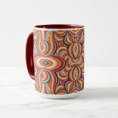 Rohe Wirbel Tasse (Vorderseite Links)