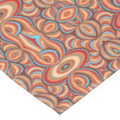 Rohe Wirbel Tischdecke (Schrägansicht)