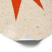 Rohenergie aus explodiertem Kaktus Poster (Ecke)