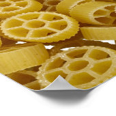 Roher Pastagerahmen Poster (Ecke)