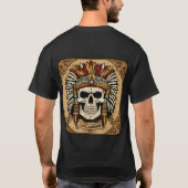 Roher Power Rhythmus: Skull & Crossbones Rock Anth T-Shirt (Rückseite)