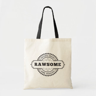 Roher veganer vegetarischer Rawsome Tragetasche