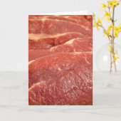 Rohes Fleisch Karte (Gelbe Blume)