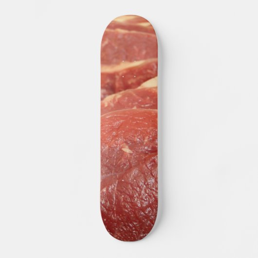 Rohes Fleisch Skateboard (Vorderseite)