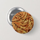 Rohes Hühnerfutter Button (Vorne & Hinten)