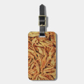 Rohes Hühnerfutter Gepäckanhänger (Vorderseite vertikal)