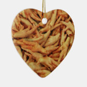 Rohes Hühnerfutter Keramik Ornament (Rechts)