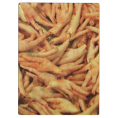 Rohes Hühnerfutter Klemmbrett (Rückseite)