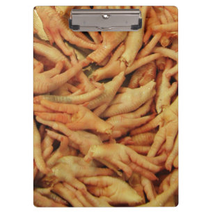 Rohes Hühnerfutter Klemmbrett