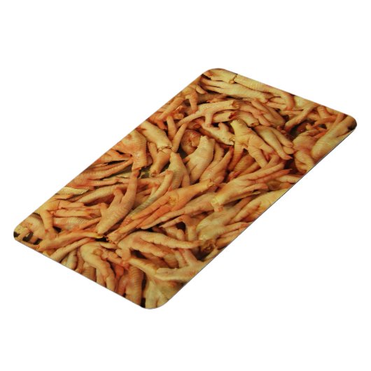 Rohes Hühnerfutter Magnet (Linke Seite)