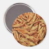 Rohes Hühnerfutter Magnet (Vorderseite/Rückseite)