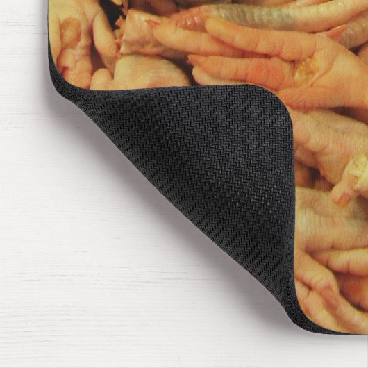 Rohes Hühnerfutter Mousepad (Ecke)