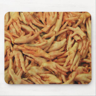 Rohes Hühnerfutter Mousepad