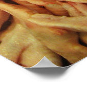 Rohes Hühnerfutter Poster (Ecke)