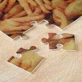 Rohes Hühnerfutter Puzzle (Seite)