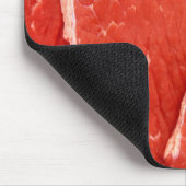 Rohes Rindfleisch-Steak-Fleisch Mousepad/Mousemat Mousepad (Ecke)