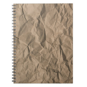 Rohes zerkleinertes Papier: gerecycelt Textur Notizblock