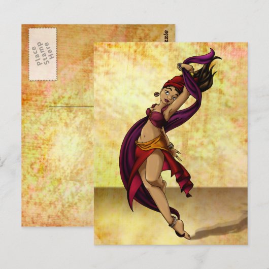 Rohesia Dancer Postkarte (Vorne/Hinten)