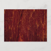 Rohfleisch Postkarte (Vorderseite)