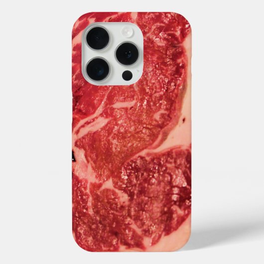 Rohfleisch Ribeye Steak Case-Mate iPhone Hülle (Rückseite)
