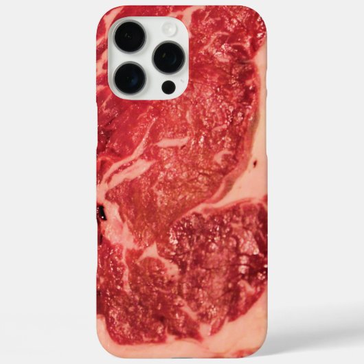 Rohfleisch Ribeye Steak Case-Mate iPhone Hülle (Rückseite)